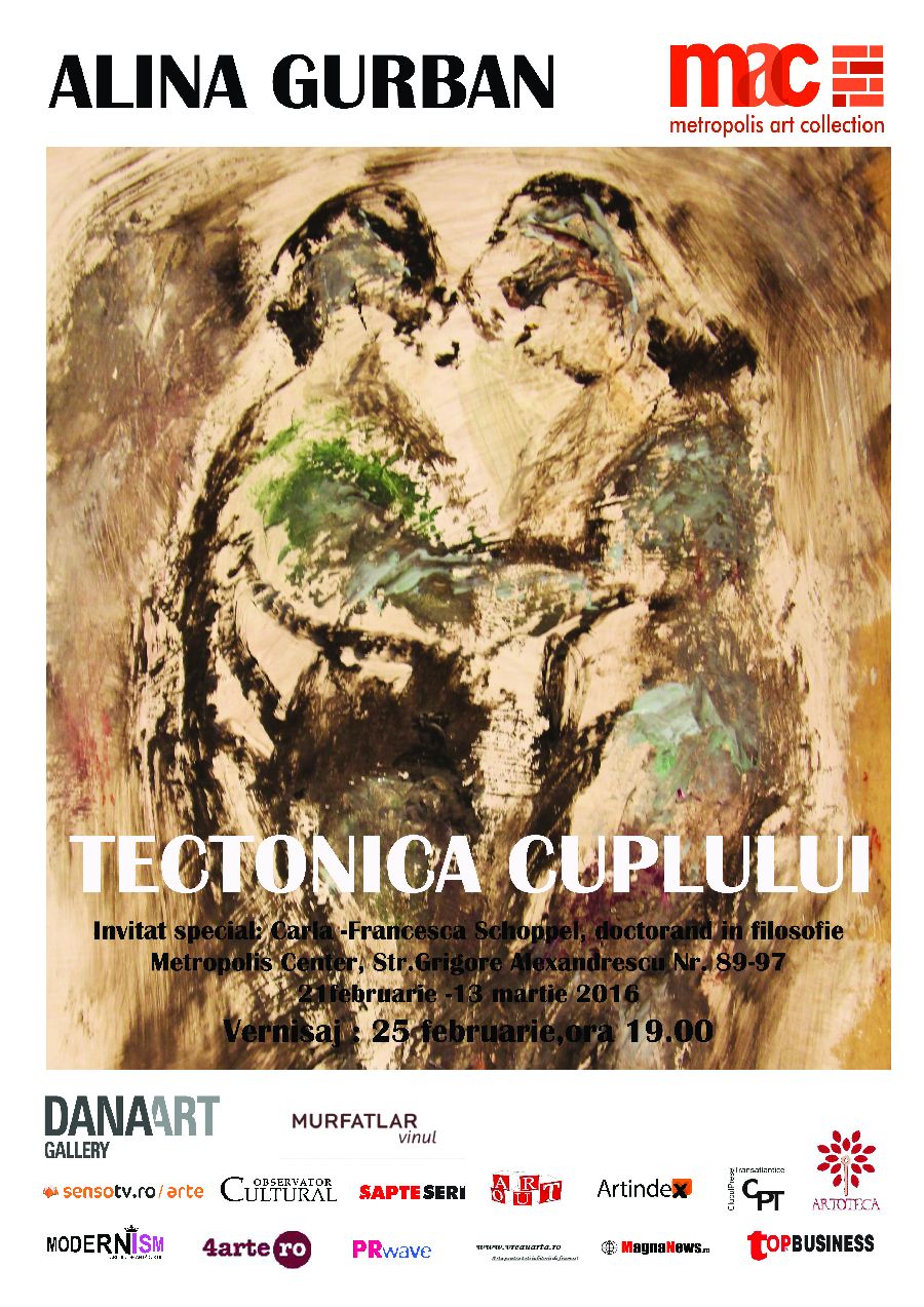 You are currently viewing Expoziţia „Tectonica cuplului” – Alina Gurban