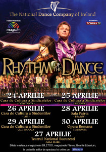 Afis RHYTHM OF THE DANCE - turneu national
